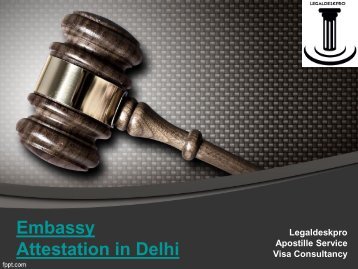 UAE Embassy Attestation in Delhi