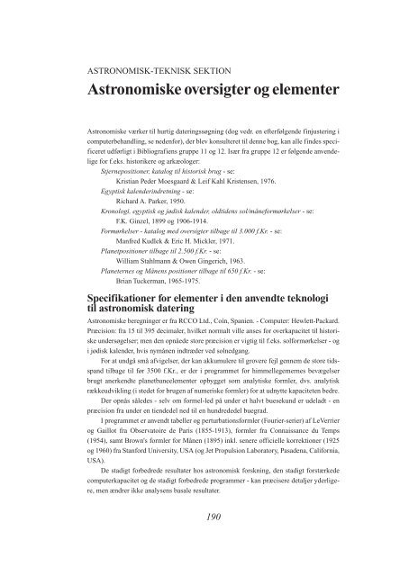 GÅDEN OM FARAOS DATTERS SØN - Ove - Visdomsnettet