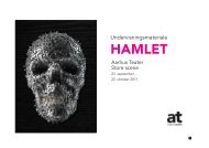HAMLET - Aarhus Teater