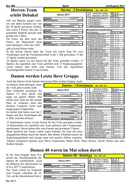 Dedinghausen aktuell 498