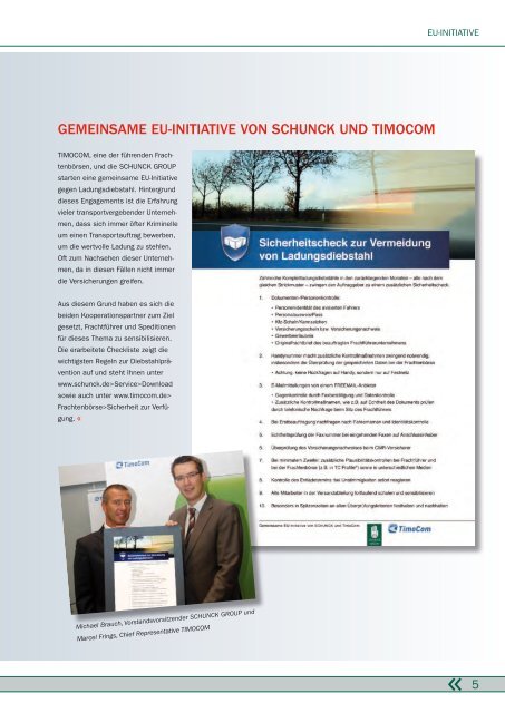 schunck report 2/2009 - Schunck Group