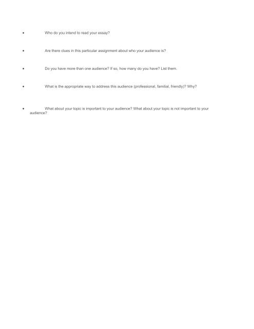 PHI 105 Week 1 Assignment Persuasive Essay Topic and Audience Worksheet