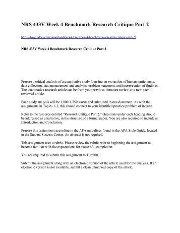 Nurs 4325 quantitative research article image