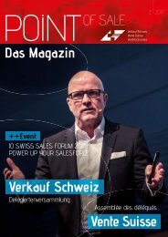Verkauf Schweiz Point of Sale 2/2017