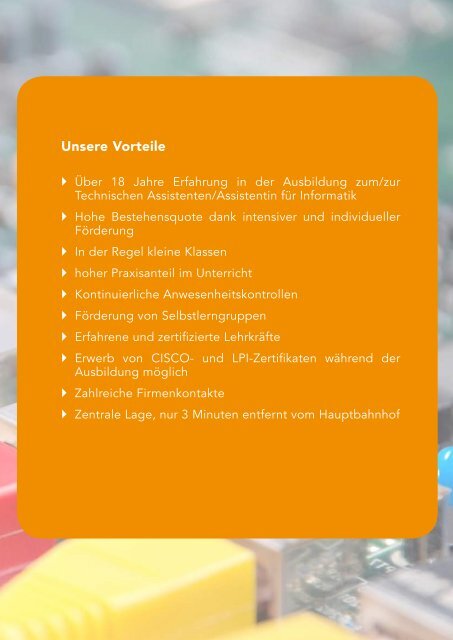 GBS Technikerschule Technischer Assistent / Technische Assistentin für Informatik