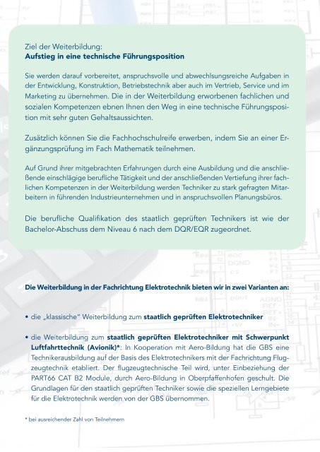 GBS Technikerschule // Eletktrotechniker