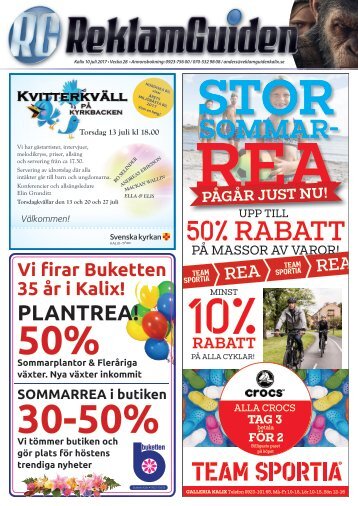 ReklamGuiden Kalix v28 -17 (10/7-16/7)