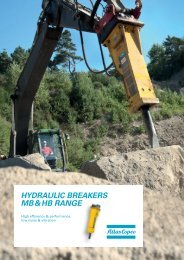 Atlas Copco Breakers Sandhurst