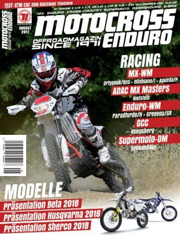 Motocross Enduro Ausgabe 08/2017