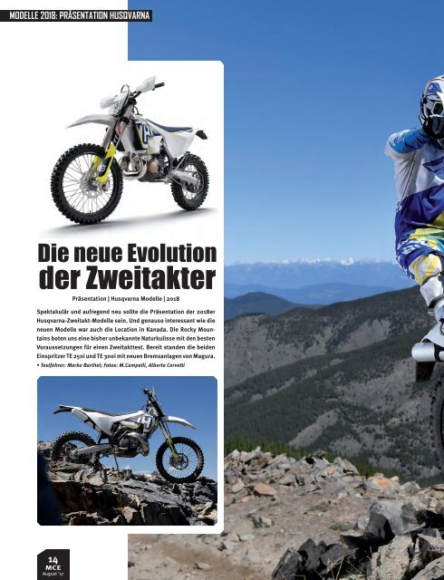 Motocross Enduro Ausgabe 08/2017