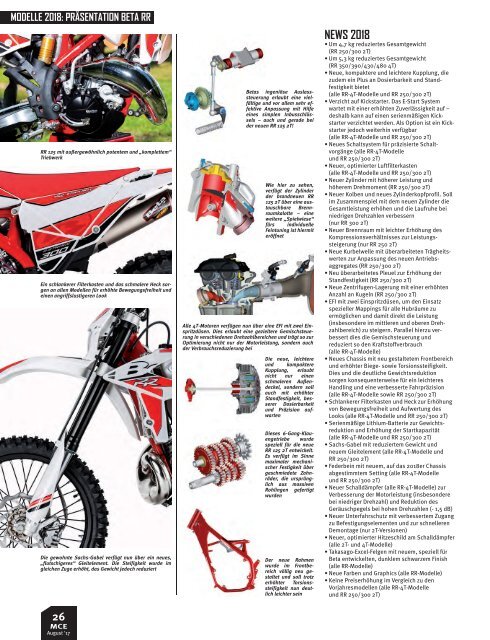 Motocross Enduro Ausgabe 08/2017