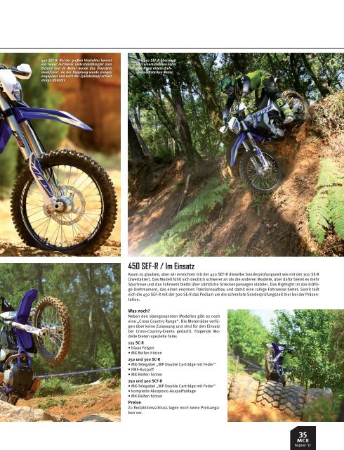 Motocross Enduro Ausgabe 08/2017