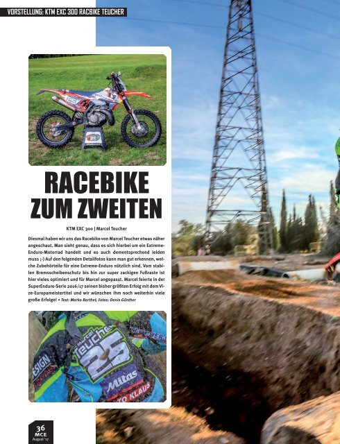 Motocross Enduro Ausgabe 08/2017