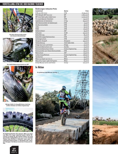 Motocross Enduro Ausgabe 08/2017