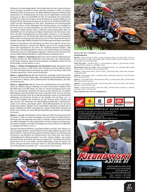 Motocross Enduro Ausgabe 08/2017