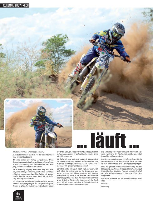 Motocross Enduro Ausgabe 08/2017