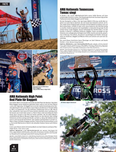 Motocross Enduro Ausgabe 08/2017