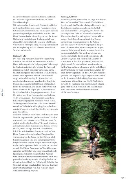 BIKE&CO - Das Magazin für Spaß und Freude am Radfahren - Ausgabe 02/2017