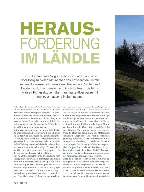 BIKE&CO - Das Magazin für Spaß und Freude am Radfahren - Ausgabe 02/2017