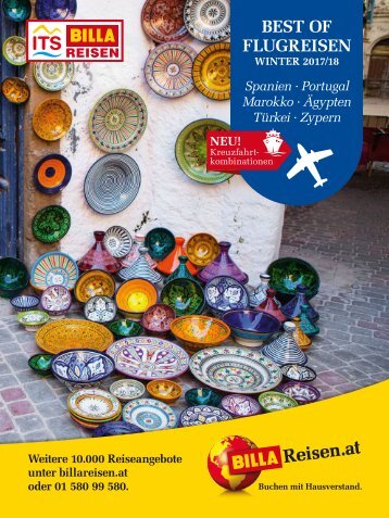ITS Billa Reisen Winterkataloge 2017/18 - Best of Flugreisen