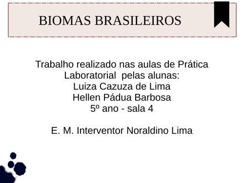 Biomas Brasileiros Luiza e Hellen 5º ano 04