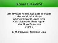 Biomas Brasileiros Whender e Caio 5º ano 08 