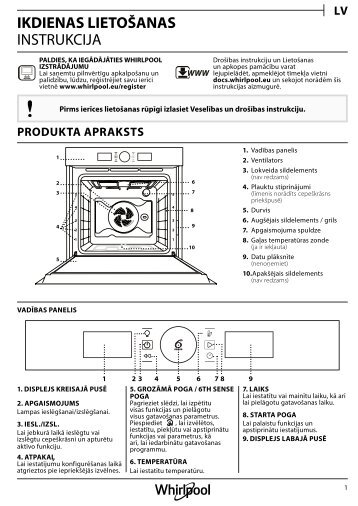 KitchenAid OAKZ9 7961 SP IX - OAKZ9 7961 SP IX LV (859991535560) Setup and user guide