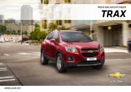 TRAX - Chevrolet