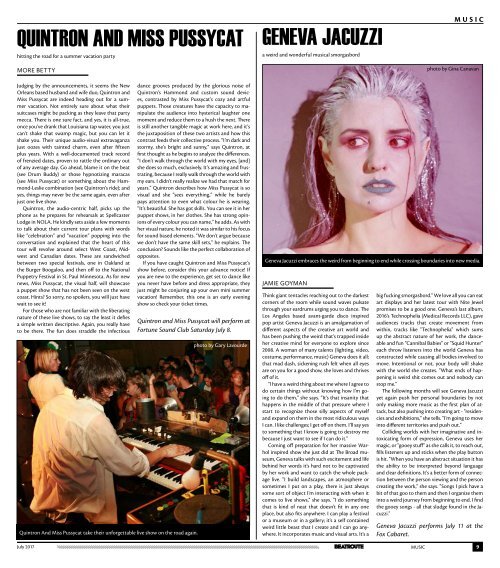 Beatroute Magazine BC Print Edition - July 2017