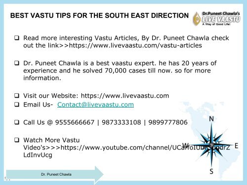 BEST VASTU TIPS FOR THE SOUTH EAST DIRECTION