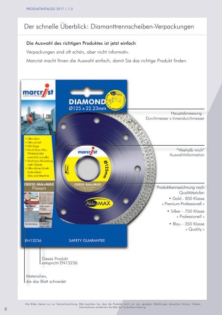 Marcrist Gesamtkatalog 2017 - Kenel Flächentechnik