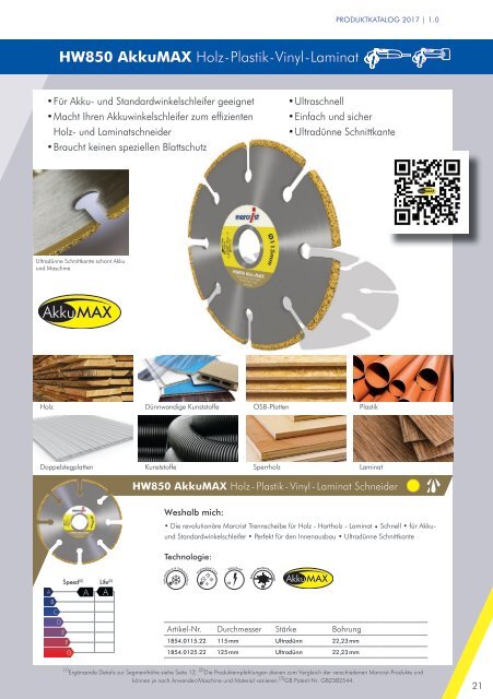 Marcrist Gesamtkatalog 2017 - Kenel Flächentechnik