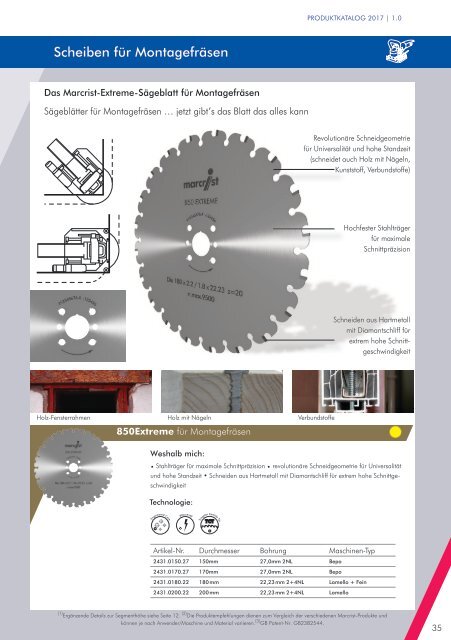 Marcrist Gesamtkatalog 2017 - Kenel Flächentechnik