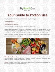 Your Guide to Portion Size