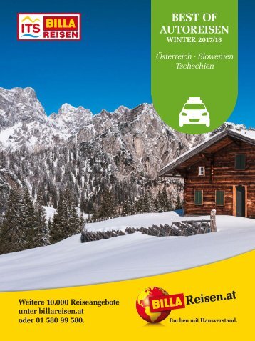 ITS Billa Reisen Winterkataloge 2017/18 - Best of Autoreisen