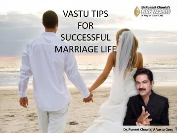 VASTU TIPS FOR SUCCESSFUL MARRIAGE LIFE