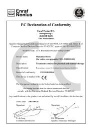 EC Declaration of Conformity - MTR