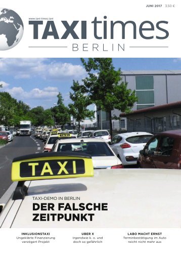 Taxi Times Berlin - Juni 2017