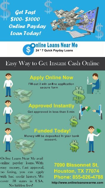 Online Loans Near Me- Payday Loans