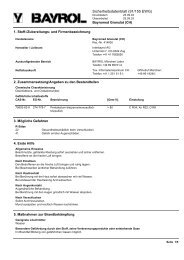 Sicherheitsdatenblatt Bayromed (PDF) - MTR