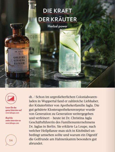 La Loupe Kitzbühel No. 4 Summer Edition 