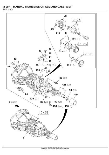 isuzu parts manual