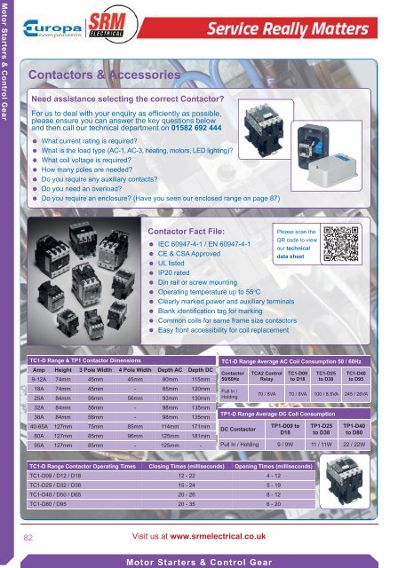 SRM Electrical Industrial Catalogue 2017