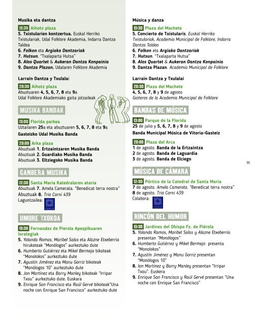 PROGRAMA DE FIESTAS