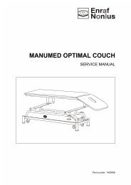 MANUMED OPTIMAL COUCH - MTR