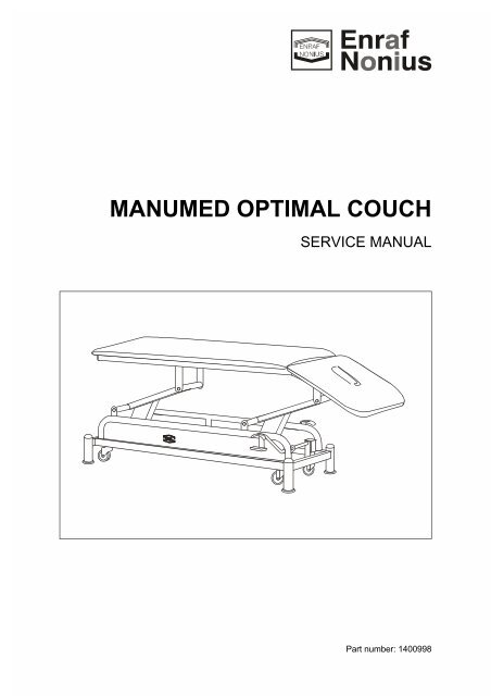 MANUMED OPTIMAL COUCH - MTR