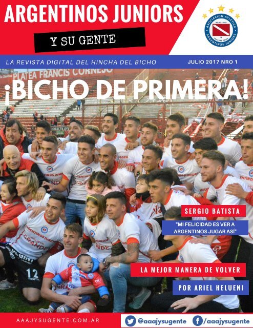 Argentinos Juniors y su Gente La Revista Digital Numero 1