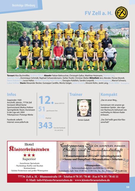 Kicker der Ortenau Sommer 2016/2017