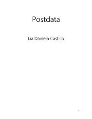 Postdata - LIA CASTILLO