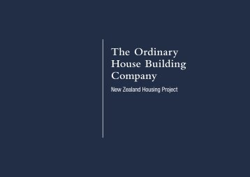 The Ordinary House Building Company